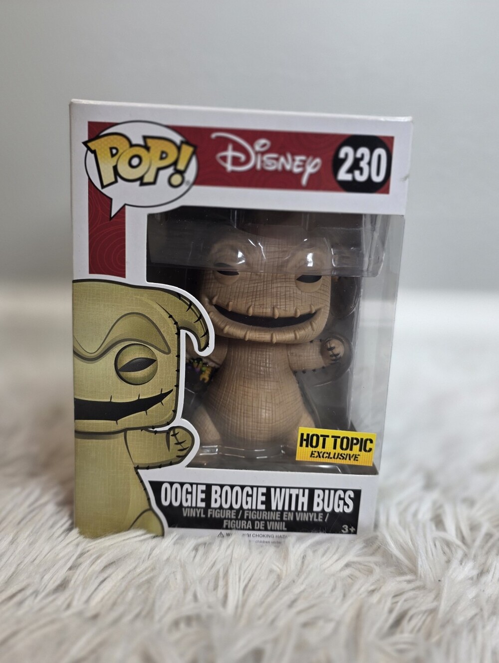 Funko Pop! Disney Oogie Boogie Figure with Bug Details - Green, Brown, Black